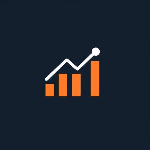 AnalyzeWise Logo: A stylized chart icon
